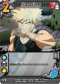 Latent Skill (UniVersus: My Hero Academia)