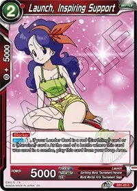 Launch Inspiring Support (Battle Evolution Booster)
