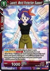 Launch World Protection Support (Legend of the Dragon Balls)