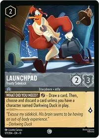 Launchpad Trusty Sidekick (Winterspell) — Lorcana TCG Card Value