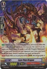 Lava Flow Dragon (Promo Cards)