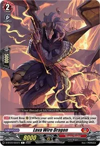 Lava Wire Dragon (D-BT04: Awakening of Chakrabarthi)