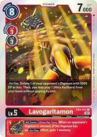 Lavogaritamon (Draconic Roar) — Digimon Card Game Card Value