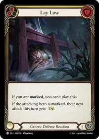 Lay Low (The Hunted) — Flesh & Blood TCG Card Value