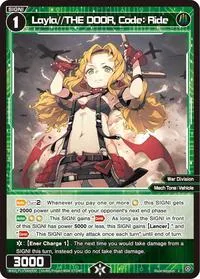 Layla THE DOOR Code Ride (Divisions DIVA) — WIXOSS Card Value