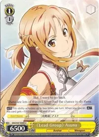 Lead Group Asuna (Sword Art Online Re: Edit)