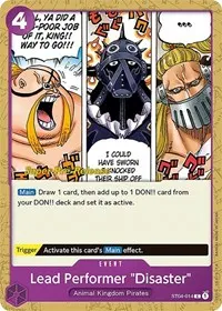 Lead Performer Disaster (Super Pre-Release Starter Deck 4: Animal Kingdom Pirates)