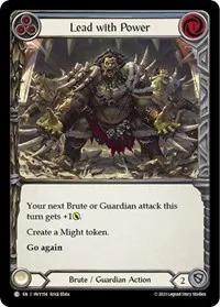 lead with power blue (Heavy Hitters)