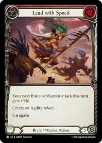 Lead with Speed (Silver Age Chapter 2) — Flesh & Blood TCG Card Value