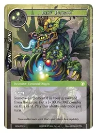 Leaf Dragon (Winds of the Ominous Moon) — Force of Will Card Value