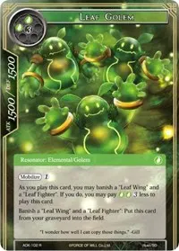 Leaf Golem (Advent of the Demon King)
