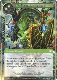 Leaf Guardsman (The Time Spinning Witch)