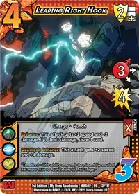 Leaping Right Hook (UniVersus: My Hero Academia: Crimson Rampage)