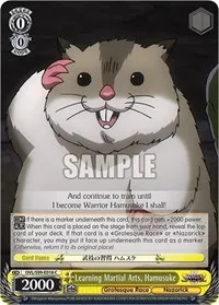 Learning Martial Arts Hamusuke (Nazarick: Tomb of the Undead Vol.2) — Weiss Schwarz Card Value