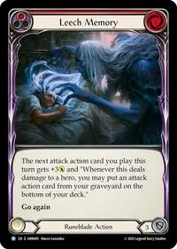 Leech Memory Red (Omens of the Third Age)
