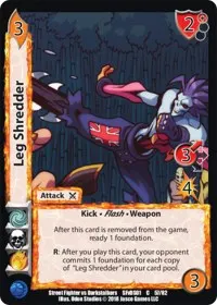 Leg Shredder (Street Fighter vs. Darkstalkers)