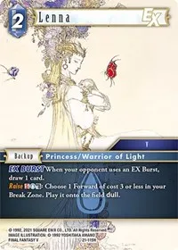 Lenna EX (Beyond Destiny) — Final Fantasy TCG Card Value