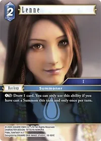 Lenne (Resurgence of Power) — Final Fantasy TCG Card Value