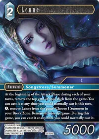 Lenne (Tears of the Planet) — Final Fantasy TCG Card Value