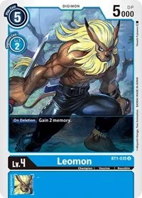 Leomon (Release Special Booster 1.0) — Digimon Card Game Card Value