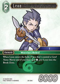 Leon (Dreamlike Oceans) — Final Fantasy TCG Card Value