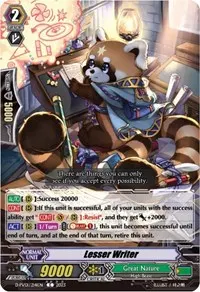 Lesser Writer (D-PV01: History Collection)