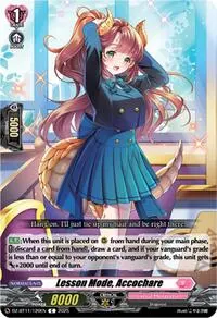 Lesson Mode Accochare (DZ-BT11: Symphony of Might & Bloom)