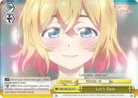 Lets Date (Rent-A-Girlfriend) — Weiss Schwarz Card Value
