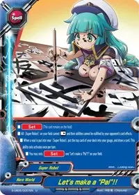 Lets make a Pal (Buddy Again Vol.2 ~Super Buddy War EX~)