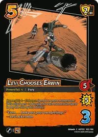 Levi Chooses Erwin (Attack On Titan: Origins of Power)