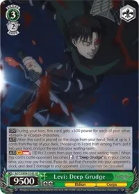 Levi Deep Grudge SR (Attack On Titan: Final Season)