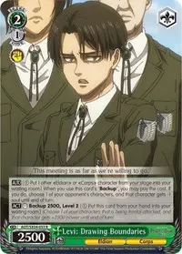 Levi Drawing Boundaries (Attack On Titan: Final Season)