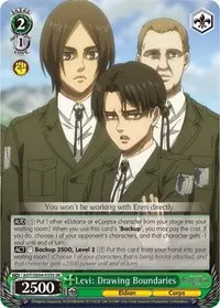 Levi Drawing Boundaries SR (Attack On Titan: Final Season)
