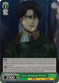 Levi Keeping Watch SR (Attack On Titan: Final Season)