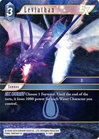 Leviathan EX (Opus VIII) — Final Fantasy TCG Card Value