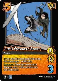 Levis Overhead Strike CD1 (Attack on Titan: Battle for Humanity)