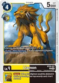 Liamon (Release Special Booster 2.5) — Digimon Card Game Card Value