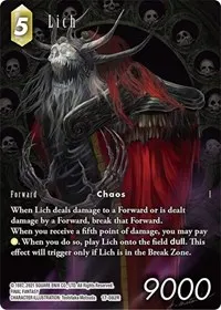 Lich Full Art (Rebellion's Call)
