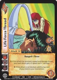 Life Force Thread (Yu Yu Hakusho) — UniVersus Card Value