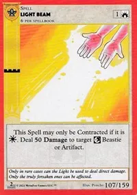 Light Beam (Cryptid Nation: Second Edition) — MetaZoo Card Value