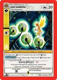 Light Elemental (Nightfall: First Edition Tribal Theme Decks)