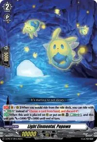 Light Elemental Popowa (D Promo Cards)