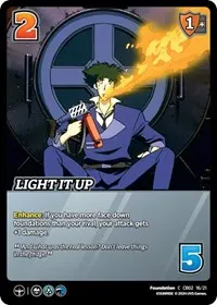 Light it Up (Challenger Series: Cowboy Bebop and Trigun Stampede)
