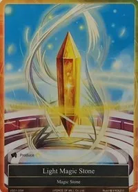 Light Magic Stone (Dual Deck: Faria & Melgis) — Force of Will Card Value