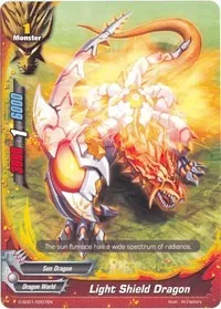 Light Shield Dragon (Starter Deck: Scorching Sun Dragon) — Future Card BuddyFight Card Value