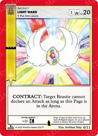 Light Ward (Wilderness: First Edition Tribal Theme Decks)