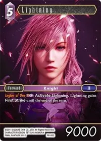 Lightning (FF: Promo Cards) — Final Fantasy TCG Card Value