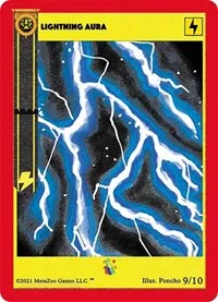 Lightning Aura (Cryptid Nation: First Edition Box Toppers) — MetaZoo Card Value