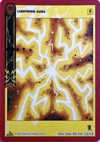 Lightning Aura (Seance: First Edition Release Event Deck) — MetaZoo Card Value