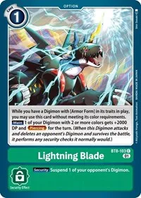 Lightning Blade (New Awakening) — Digimon Card Game Card Value